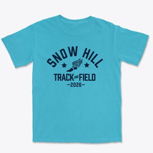 Snow Hill Middle School Track and Field Premium Heavyweight T-shirt