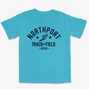 Northport School Track and Field Premium Heavyweight T-shirt