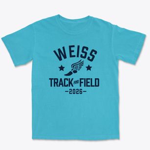 Weiss Elementary School Track and Field Premium Heavyweight T-shirt