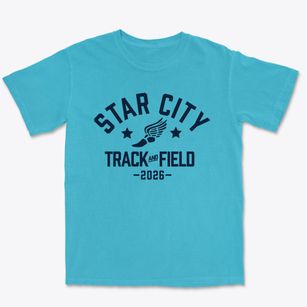 Star City High School Track and Field Premium Heavyweight T-shirt