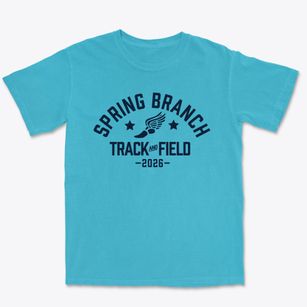 Spring Branch Elementary School Track and Field Premium Heavyweight T-shirt