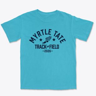 Myrtle Tate Elementary School Track and Field Premium Heavyweight T-shirt
