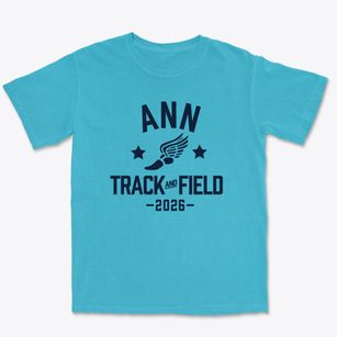Ann Blanche Smith Elementary School Track and Field Premium Heavyweight T-shirt