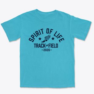 Spirit Of Life Parish Track and Field Premium Heavyweight T-shirt