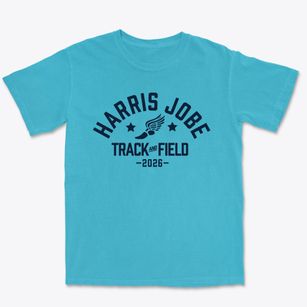 Harris Jobe Elementary School Track and Field Premium Heavyweight T-shirt