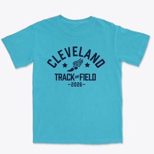 Cleveland Elementary School Track and Field Premium Heavyweight T-shirt