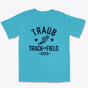 Traub Elementary School Track and Field Premium Heavyweight T-shirt