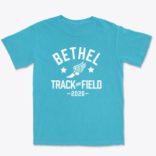 Bethel Christian School Track and Field Premium Heavyweight T-shirt