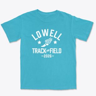Lowell Elementary School Track and Field Premium Heavyweight T-shirt