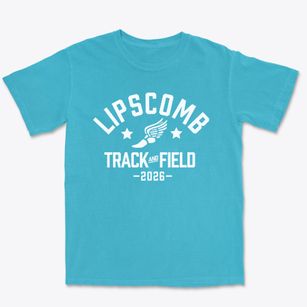 Lipscomb Junior High School Track and Field Premium Heavyweight T-shirt