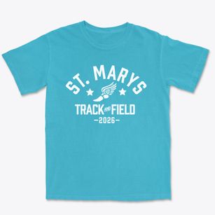 St. Mary's School Track and Field Premium Heavyweight T-shirt