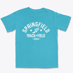 Springfield High School Track and Field Premium Heavyweight T-shirt