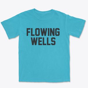 Flowing Wells Arizona Classic Block Premium Heavyweight T-shirt