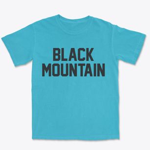 Black Mountain North Carolina Classic Block Premium Heavyweight T-shirt