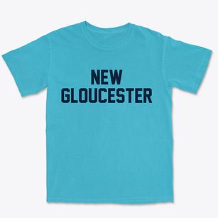 New Gloucester Maine Classic Block Premium Heavyweight T-shirt