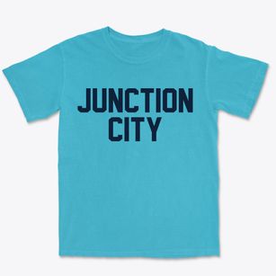 Junction City Illinois Classic Block Premium Heavyweight T-shirt