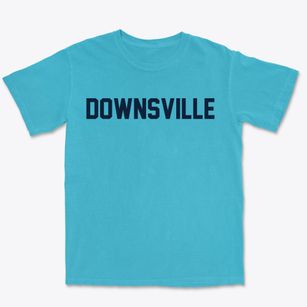 Downsville Maryland Classic Block Premium Heavyweight T-shirt
