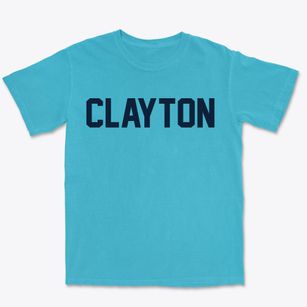 Clayton Kansas Classic Block Premium Heavyweight T-shirt