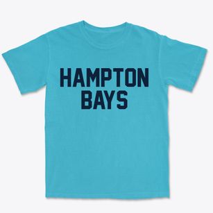 Hampton Bays New York Classic Block Premium Heavyweight T-shirt