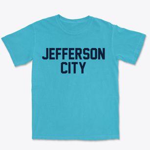 Jefferson City Tennessee Classic Block Premium Heavyweight T-shirt