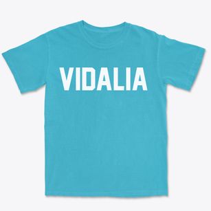Vidalia Louisiana Classic Block Premium Heavyweight T-shirt