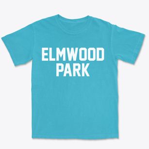 Elmwood Park Wisconsin Classic Block Premium Heavyweight T-shirt