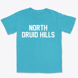 North Druid Hills Georgia Classic Block Premium Heavyweight T-shirt
