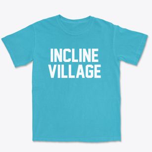 Incline Village Nevada Classic Block Premium Heavyweight T-shirt