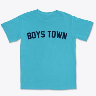 Boys Town Nebraska Classic Curve Premium Heavyweight T-shirt