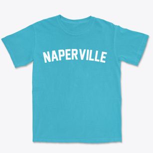 Naperville Illinois Classic Curve Premium Heavyweight T-shirt