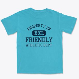 Friendly Maryland Athletic Dept Premium Heavyweight T-shirt