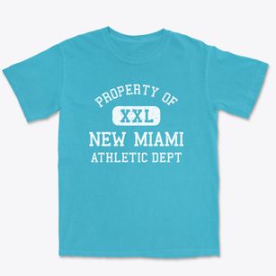 New Miami Ohio Athletic Dept Premium Heavyweight T-shirt