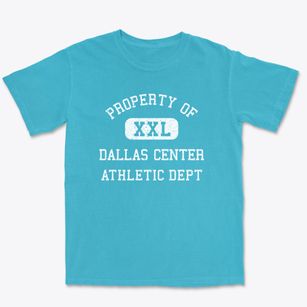 Dallas Center Iowa Athletic Dept Premium Heavyweight T-shirt