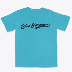 West Yellowstone Montana Vintage Team Premium Heavyweight T-shirt