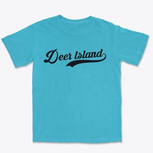 Deer Island Oregon Vintage Team Premium Heavyweight T-shirt