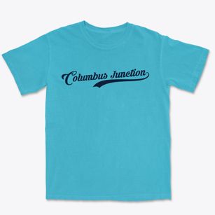 Columbus Junction Iowa Vintage Team Premium Heavyweight T-shirt