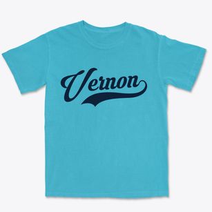 Vernon Utah Vintage Team Premium Heavyweight T-shirt