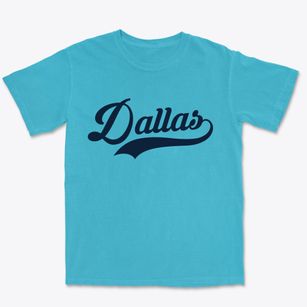 Dallas Georgia Vintage Team Premium Heavyweight T-shirt