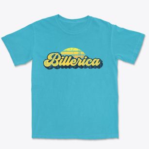 Billerica Massachusetts Sublime Sunset Premium Heavyweight T-shirt