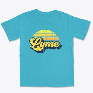 Lyme New York Sublime Sunset Premium Heavyweight T-shirt
