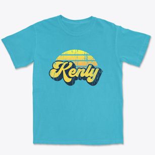 Kenly North Carolina Sublime Sunset Premium Heavyweight T-shirt