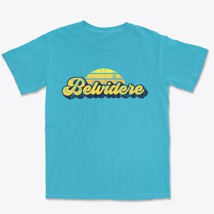 Belvidere Illinois Sublime Sunset Premium Heavyweight T-shirt