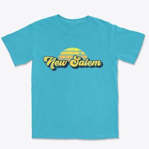 New Salem Pennsylvania Sublime Sunset Premium Heavyweight T-shirt