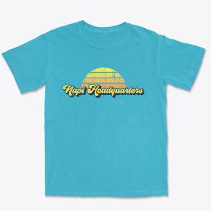 Napi Headquarters New Mexico Sublime Sunset Premium Heavyweight T-shirt