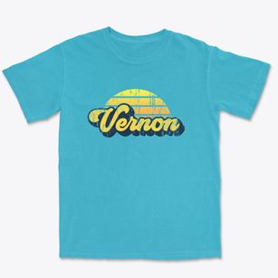 Vernon Indiana Sublime Sunset Premium Heavyweight T-shirt