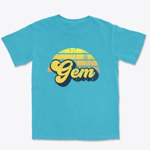 Gem Kansas Sublime Sunset Premium Heavyweight T-shirt