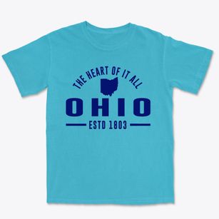  Ohio Motto Premium Heavyweight T-shirt