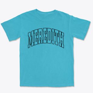 Meredith New York Trendy Block Premium Heavyweight T-shirt