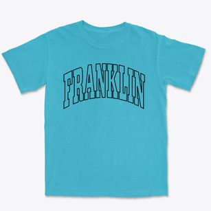 Franklin Tennessee Trendy Block Premium Heavyweight T-shirt