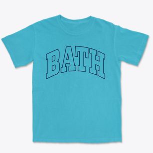 Bath Michigan Trendy Block Premium Heavyweight T-shirt